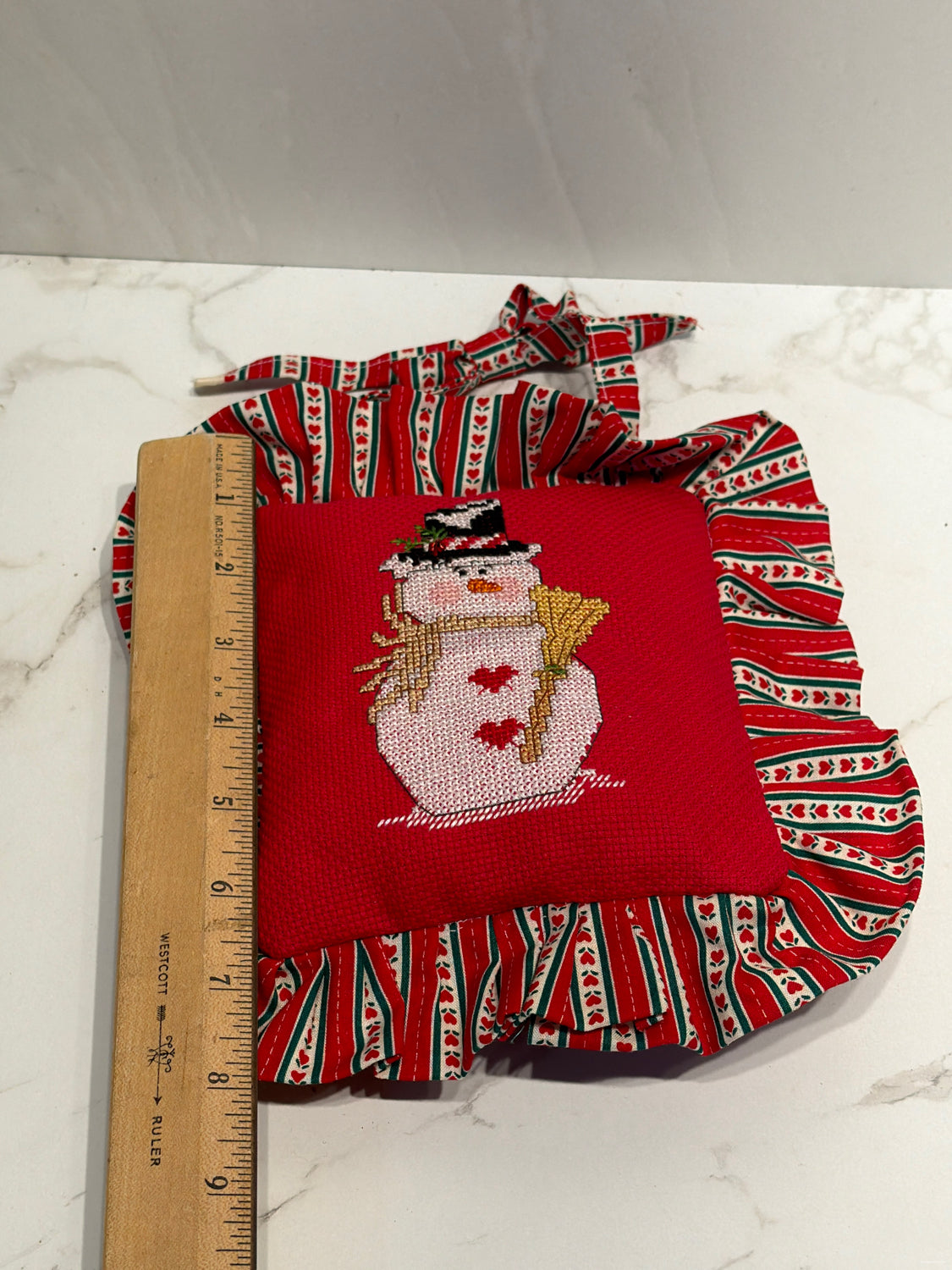Snowman Pillow