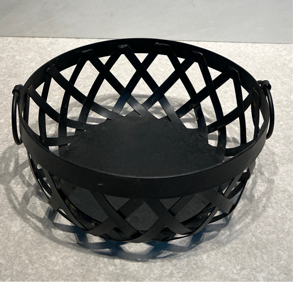 Metal Basket Bowl
