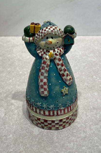 Snowman Candle