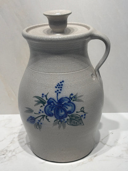 Salmon Falls Covered Storm Jar
