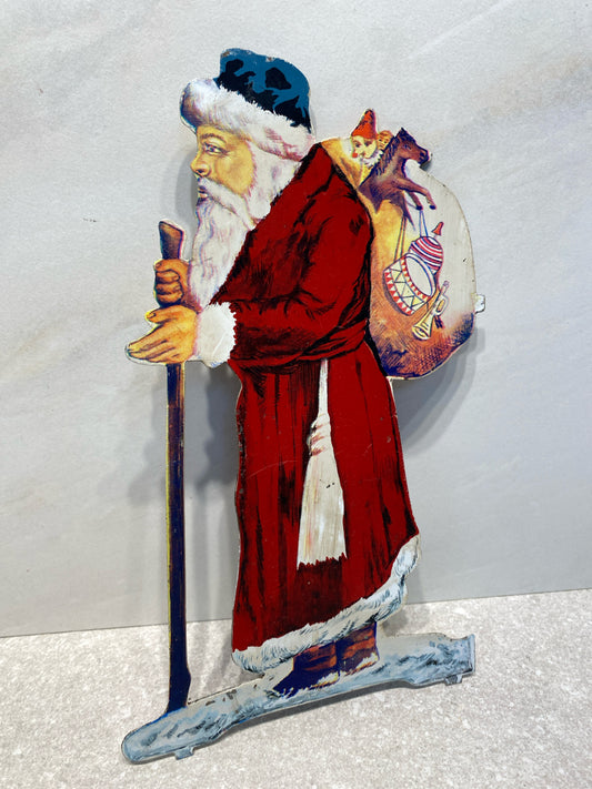 Christmas Metal Santa