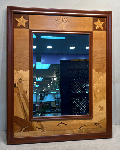 Hudson River Inlay Mirror