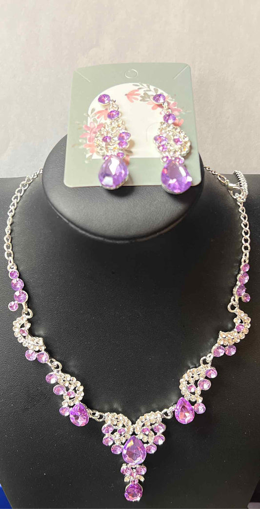 Necklace and Earrings