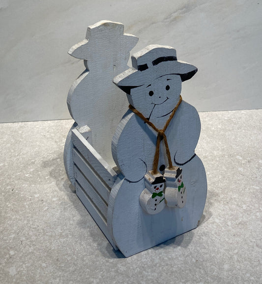 Snowman Basket