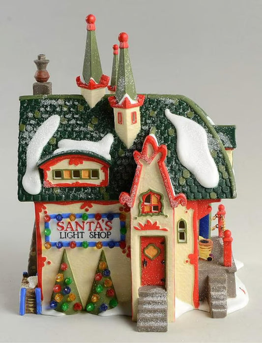 Dept. 56 Santa's Light Shop