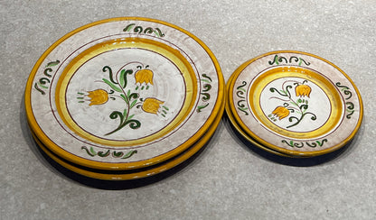 Set of 4 Stangl Plates