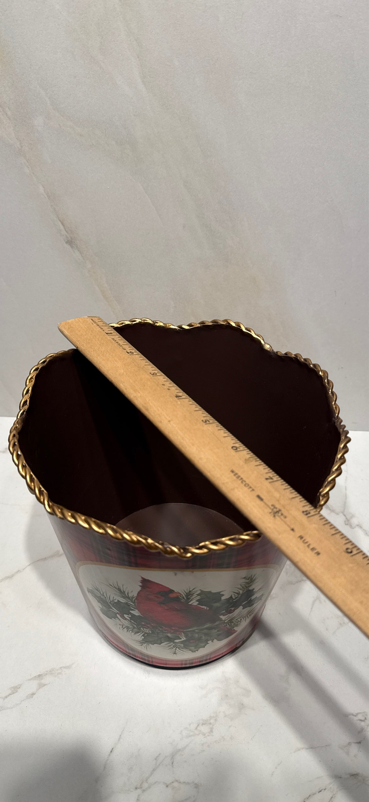 Cardinal Bucket