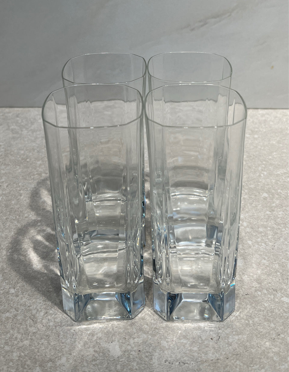Set of 4 Luigi Bormioli Glasses
