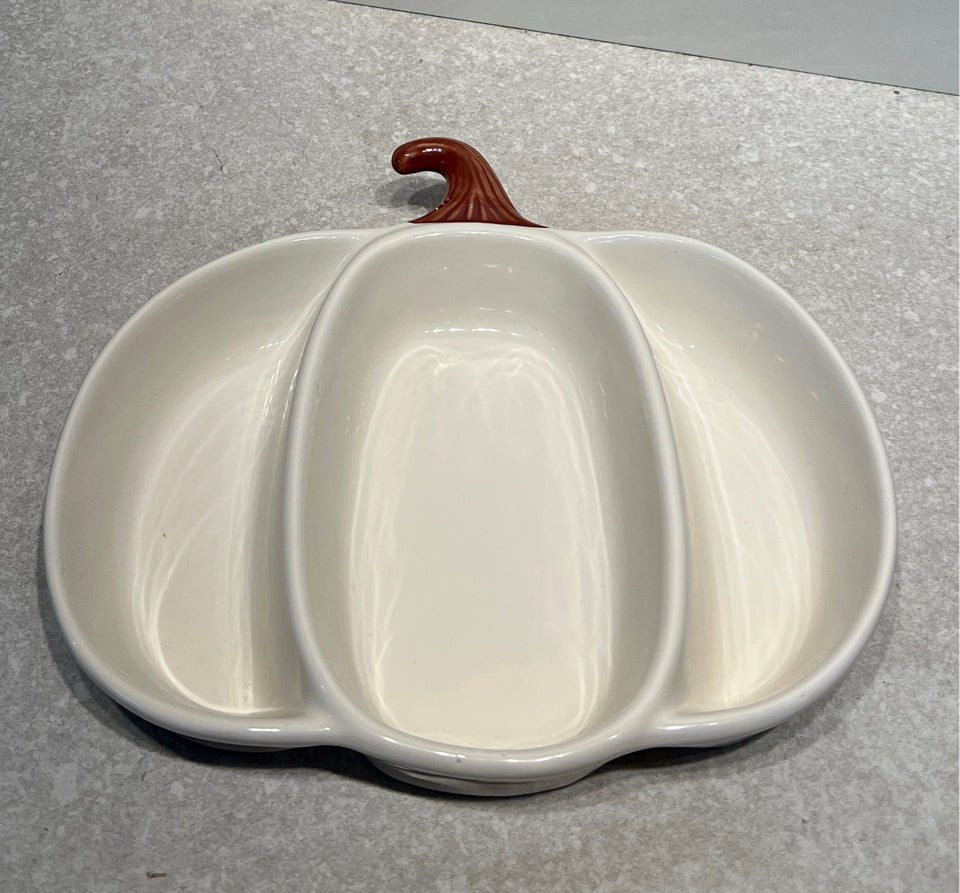 Divided Pumpkin Dish