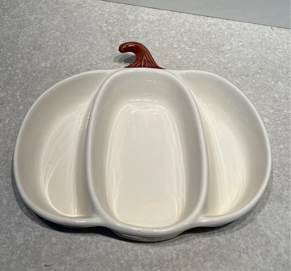 Divided Pumpkin Dish