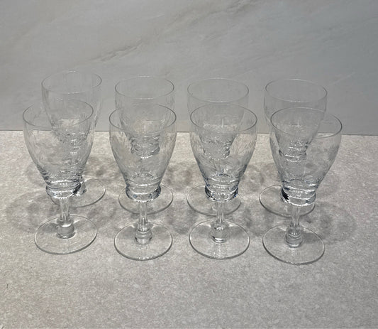 Set of 8 Glasses