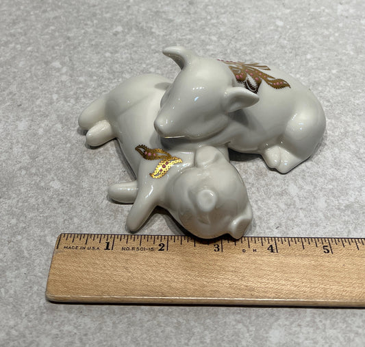 Lenox Jewels Pigs