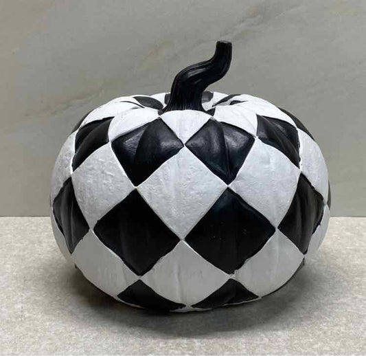 Black And White Pumpkin