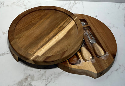 Wooden Cheese Server