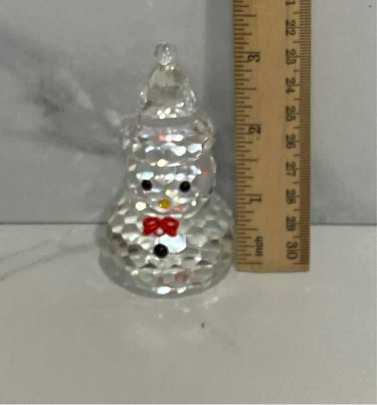 Glass Snowman