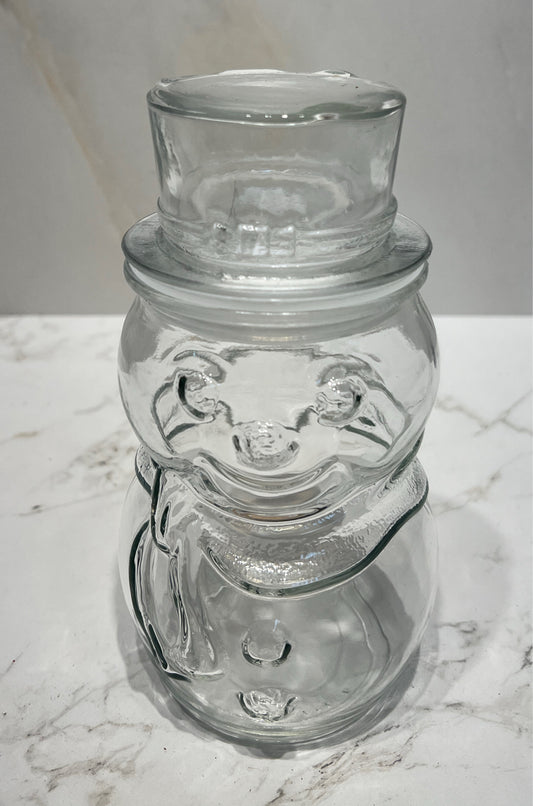 Snowman Jar