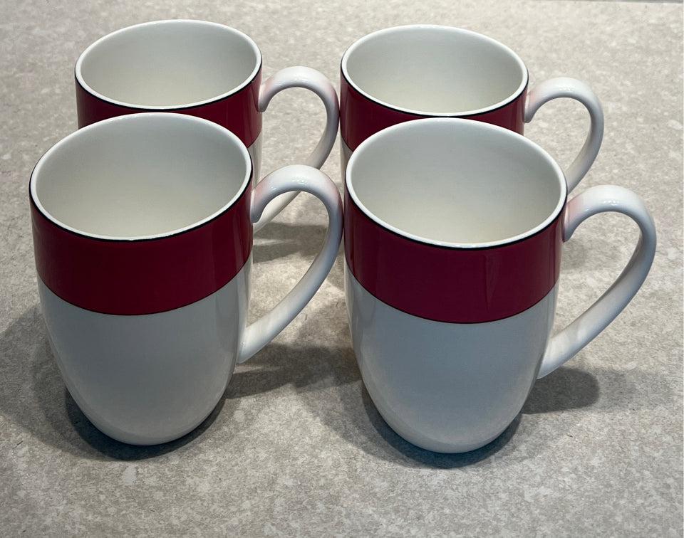 Set of 4 Lenox Mugs
