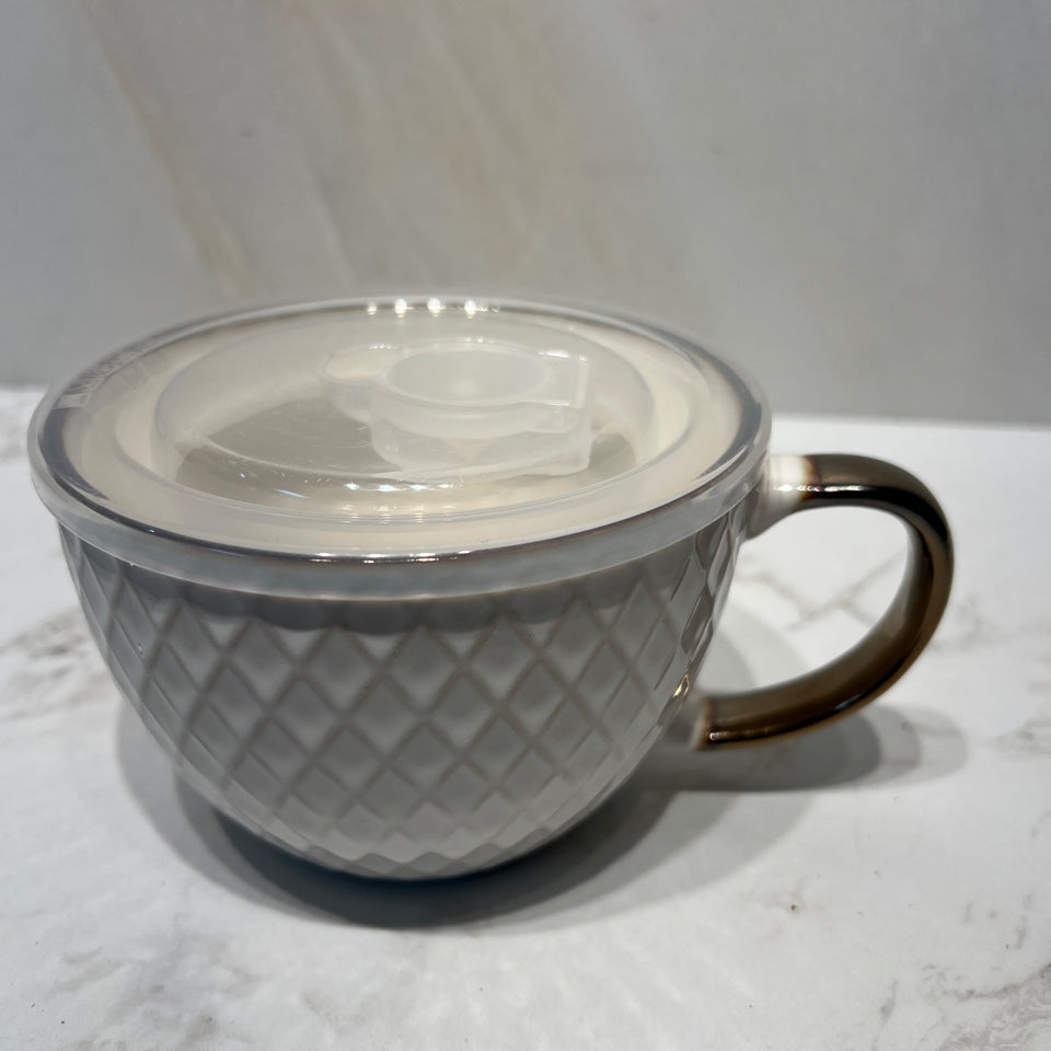 Covered Soup Bowl