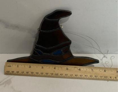 Stain Glass Witch's Hat