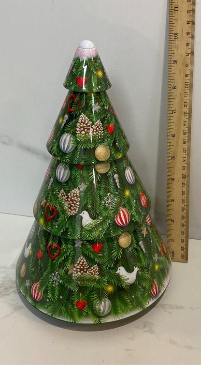 Christmas Tree Tin
