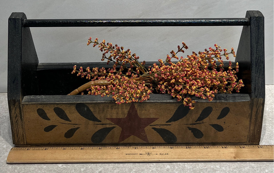 Carrier with Artificial Decor