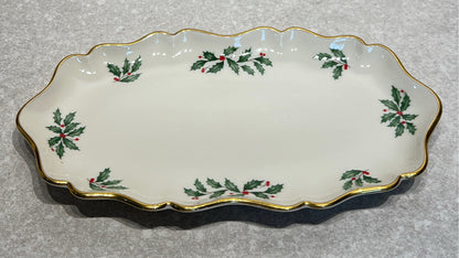 Lenox Holiday tray