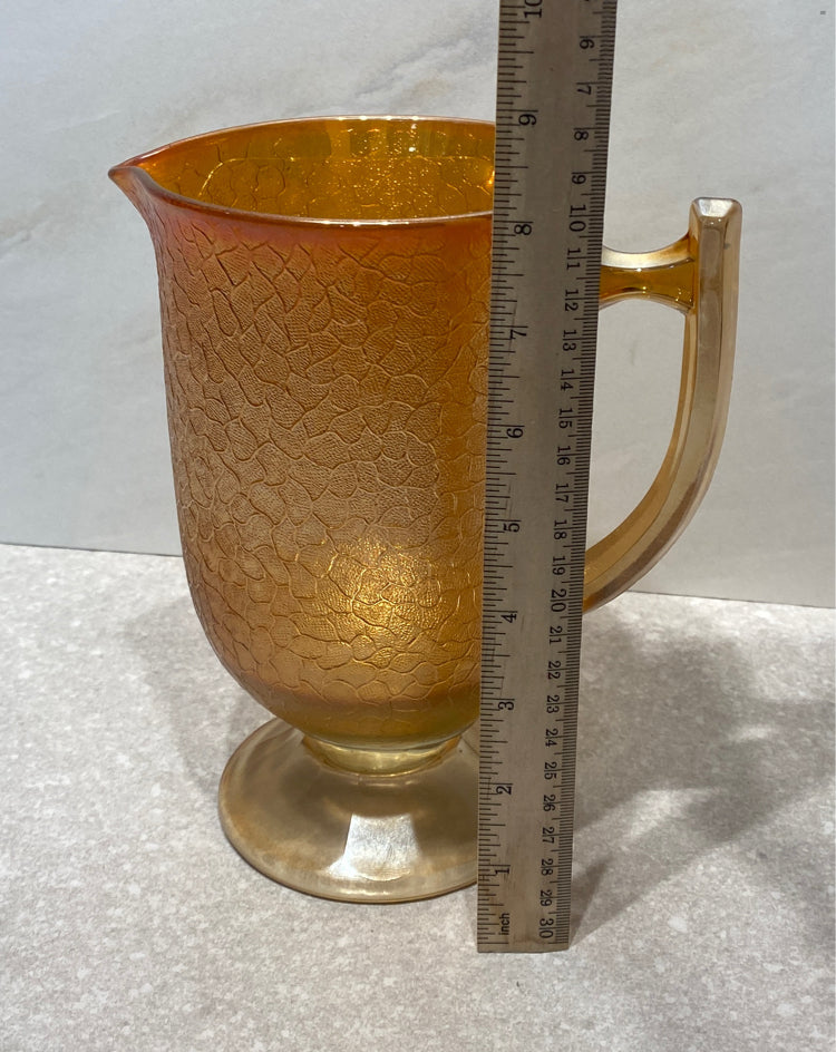 Carnival Glass Pitcher