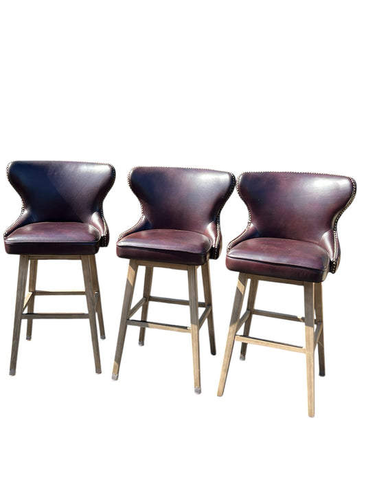 Set of 3 Swivel Stool