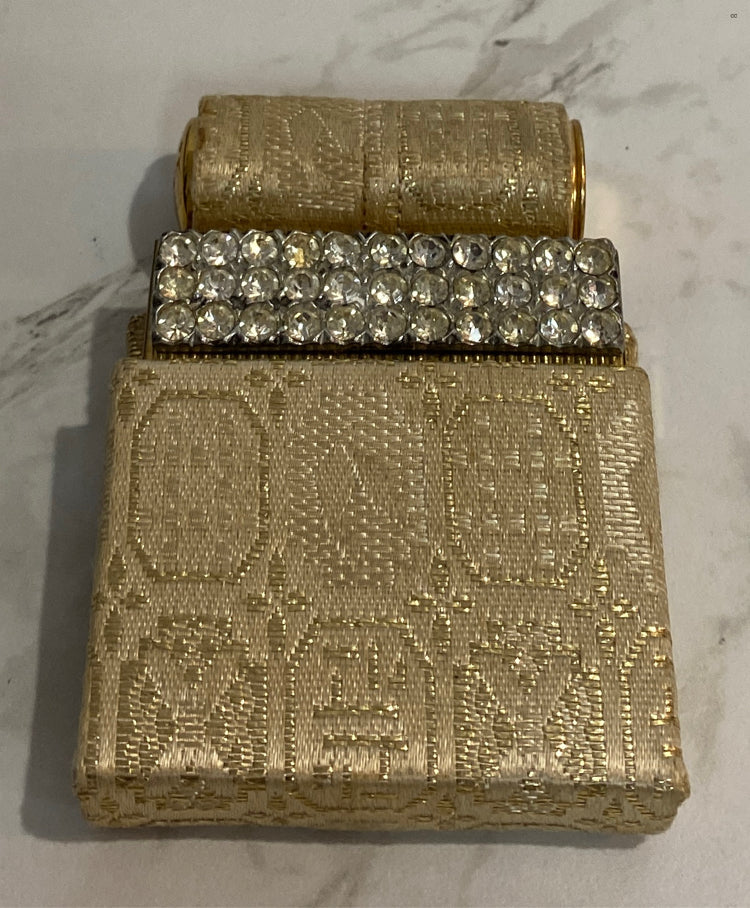 Vintage Compact with Lipstick