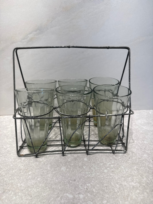 Set of 6 Cups in Carrier