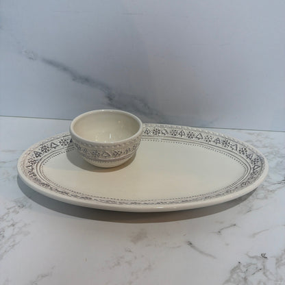 Hallmark Plate And Bowl