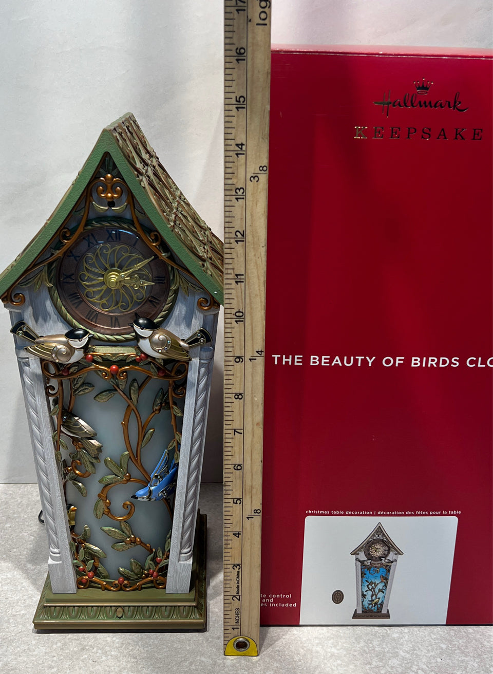 Hallmark Beauty of Bird Clock (Box)