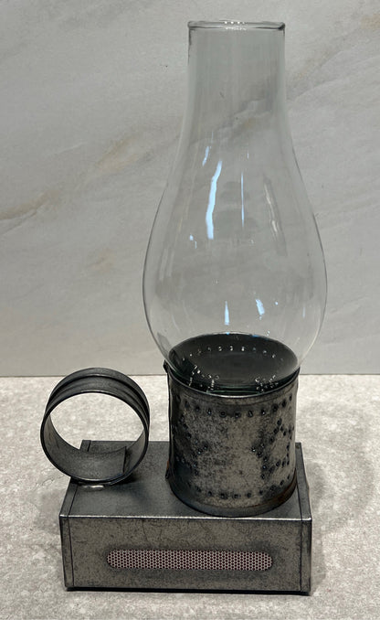 Candleholder with Match Storage