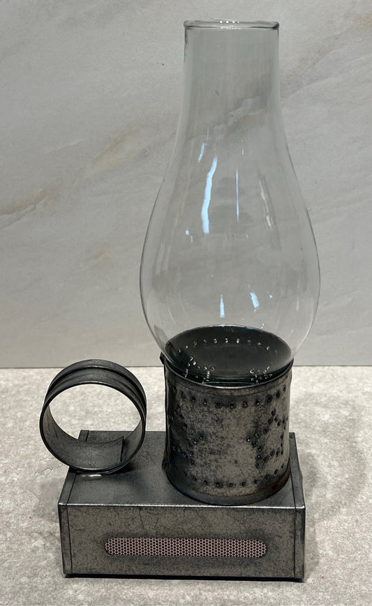 Candleholder with Match Storage