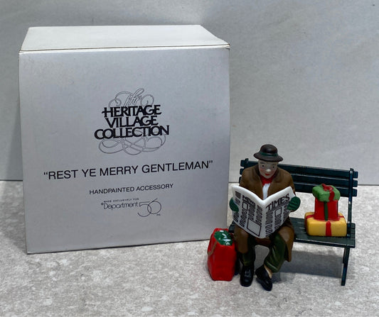 Dept. 56 Rest Ye Merry Gentleman