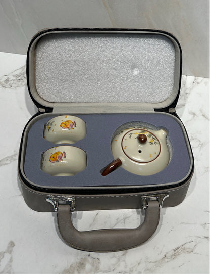 Tea Set in Case