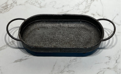 Metal Handled Tray