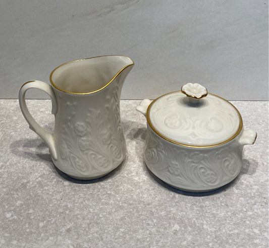 Lenox Sugar and Creamer