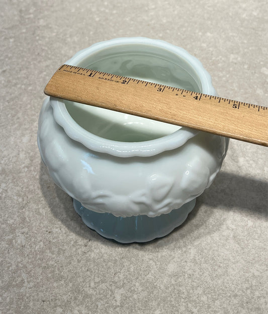 Milkglass Planter
