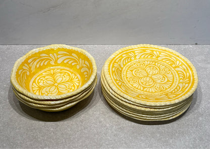 Set of 12 Melamine Dishes