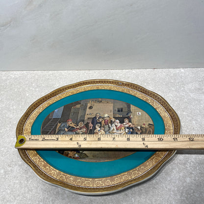 Prattware Thr Blind Fidler Platter