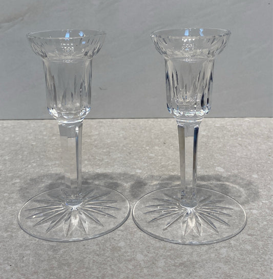Pair of Waterford Candleholders
