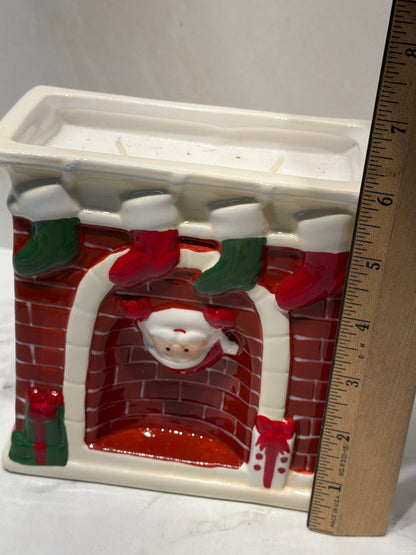 Santa Chimney Candle