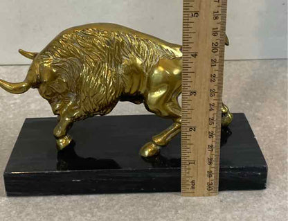 Brass Charging Bull