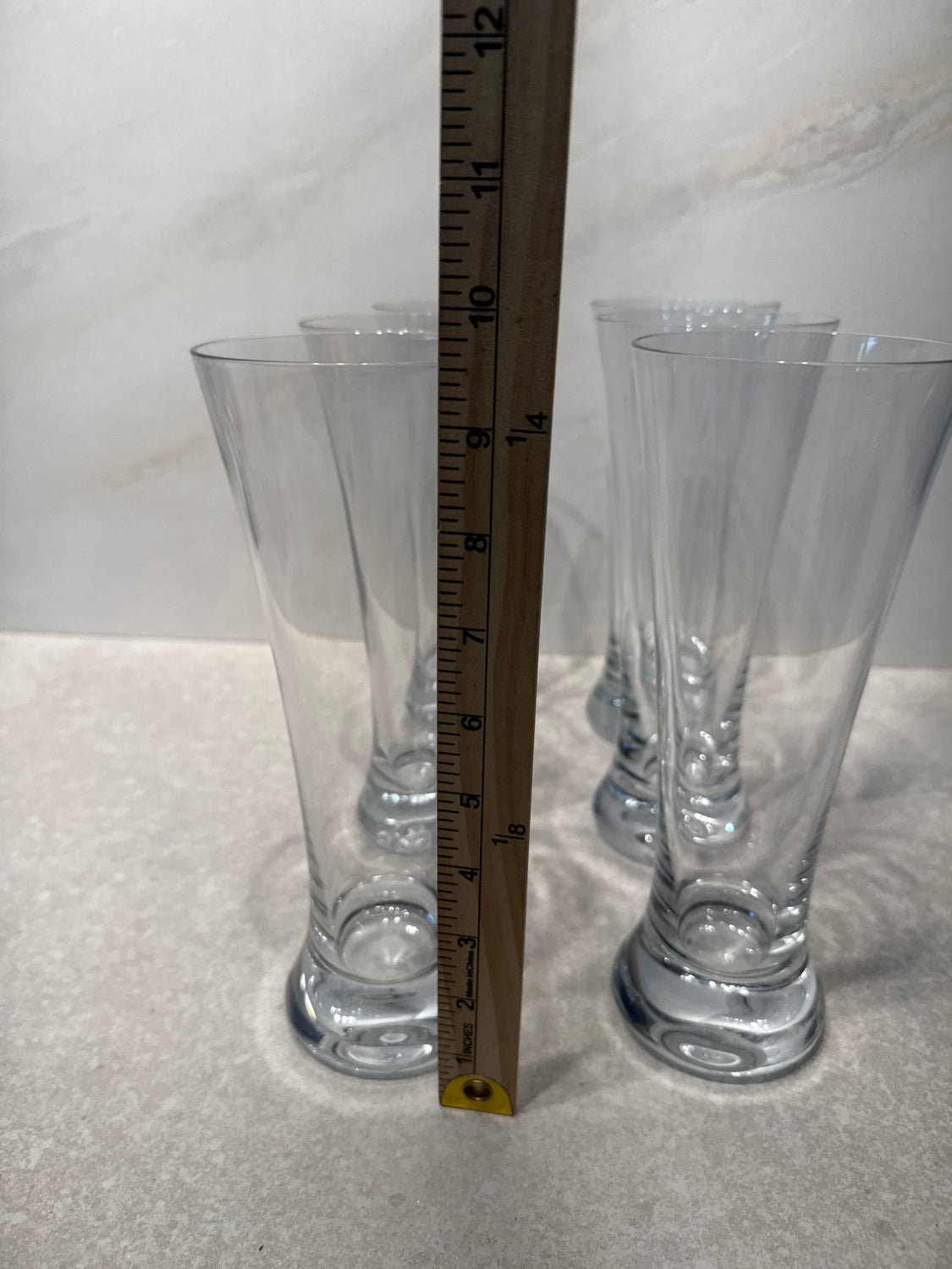 Set of 6 Waterford Pilsner Glasses