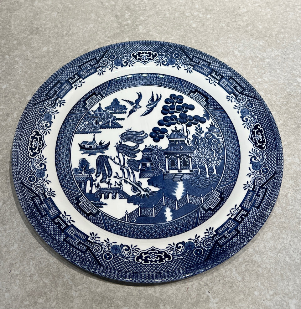 Blue Willow Plate