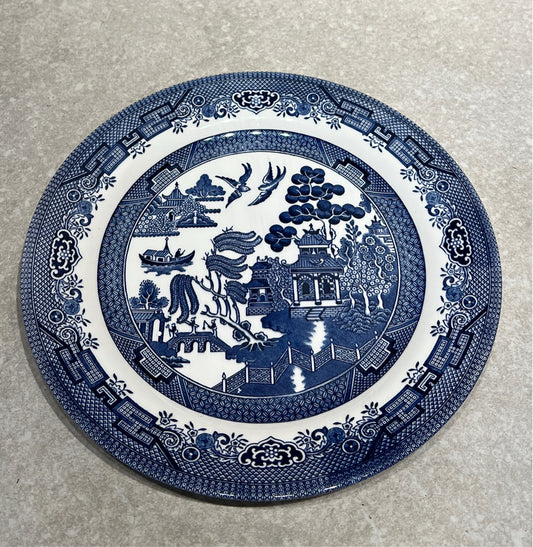 Blue Willow Plate