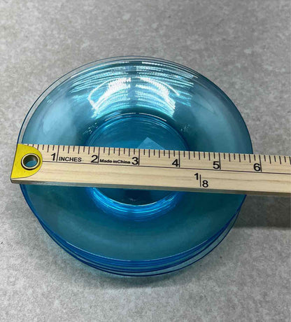 Set of 9 Blue Plates