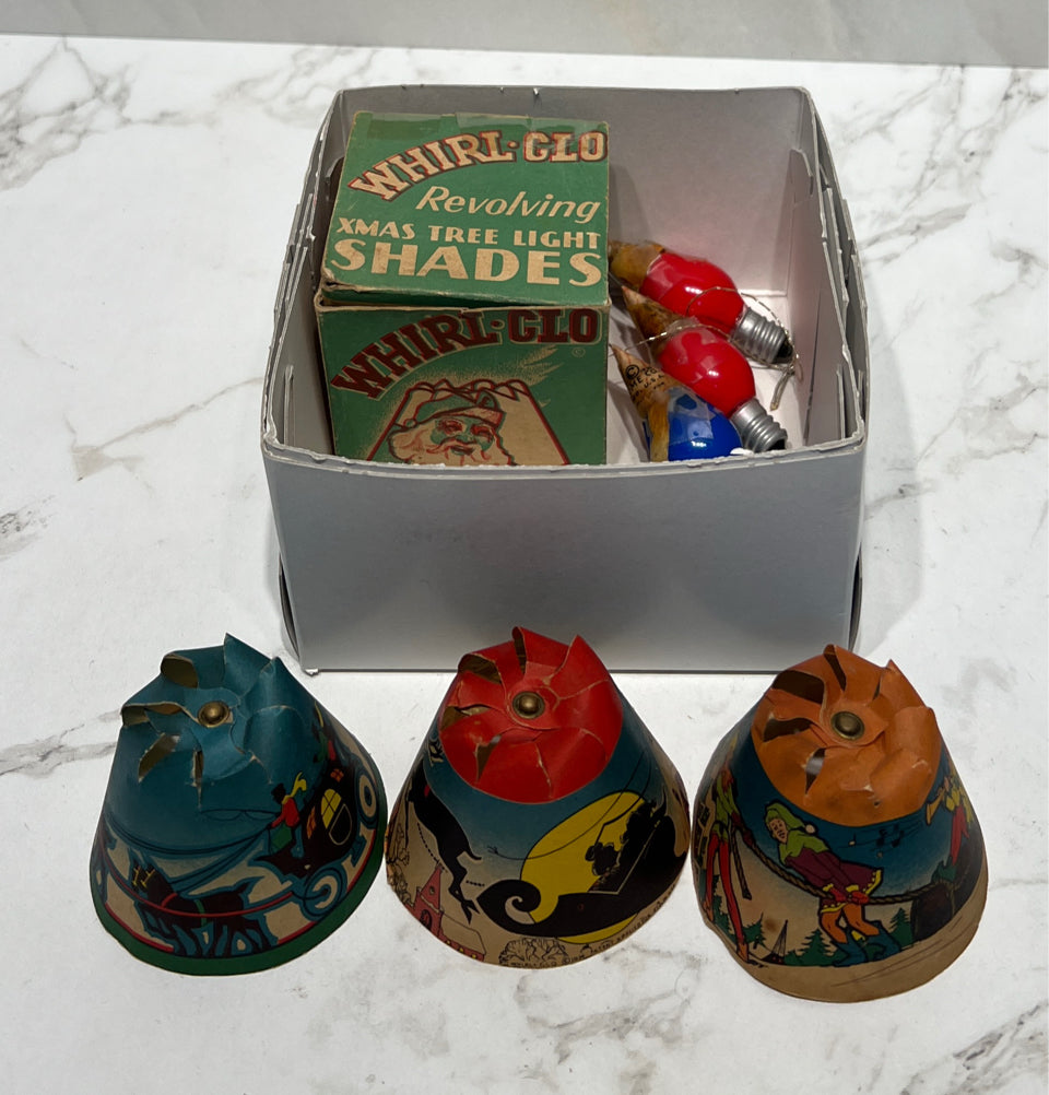 Vintage Whirl Glo Shades