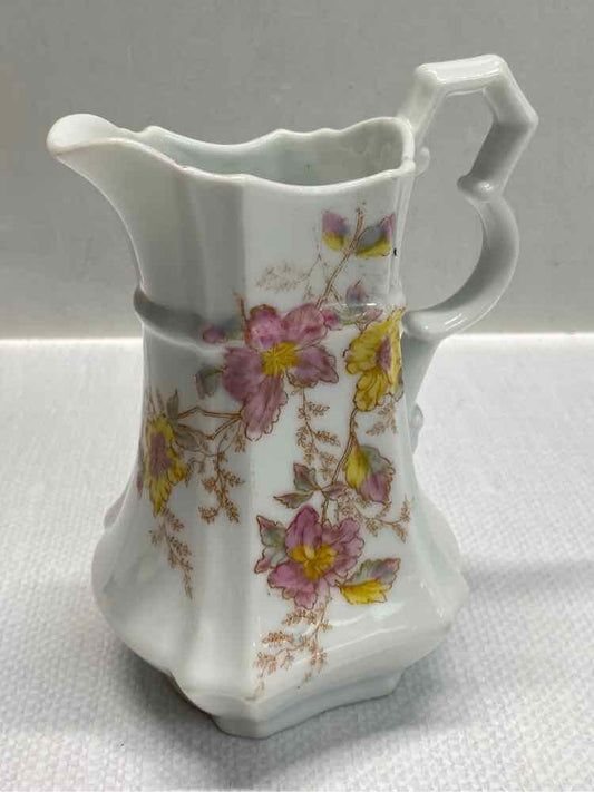 Floral pitcher